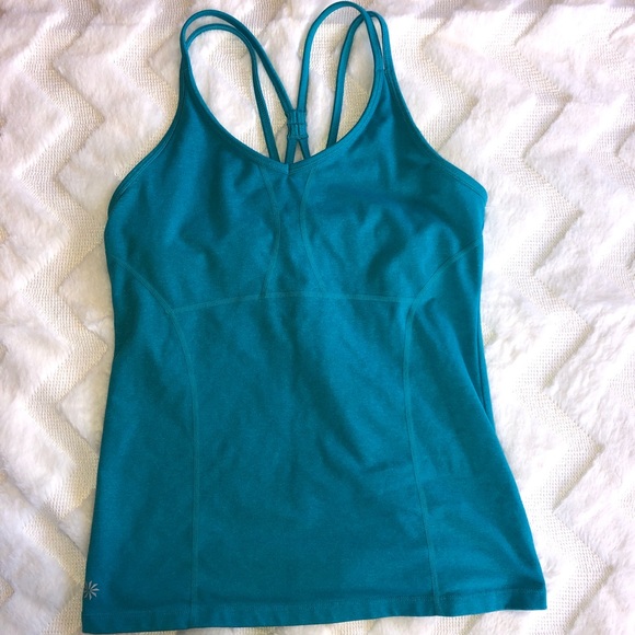 Athleta Tops - Athleta teal empowerment  tank